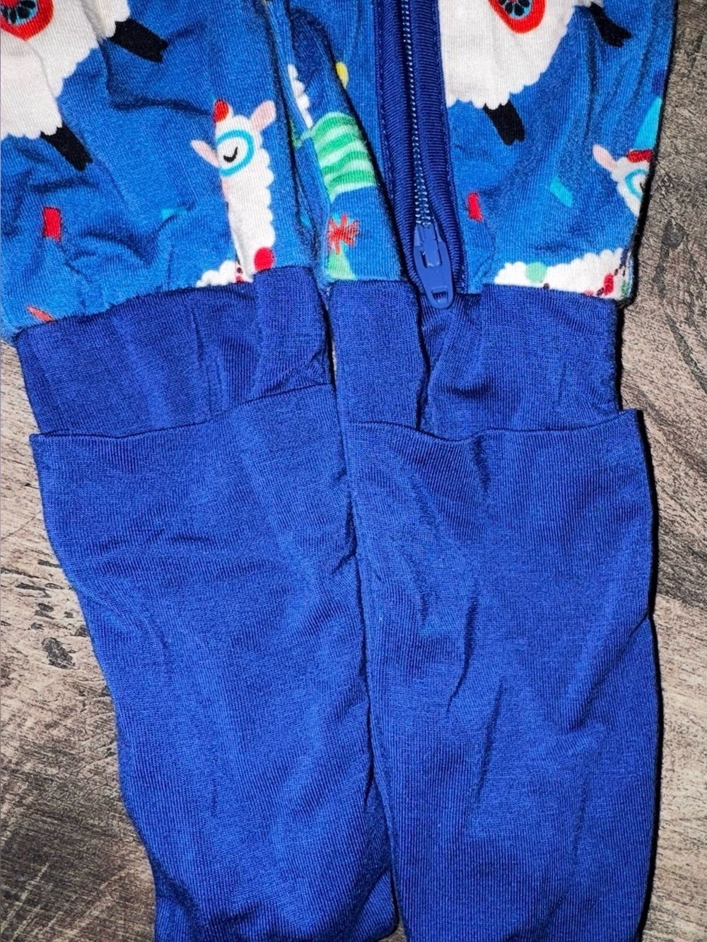 Birdie Bean Birthday Llama Party Convertible Footie Bamboo 3T - Picture 8 of 12